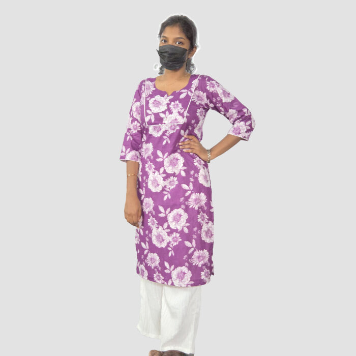 Square Piping Design-Violet