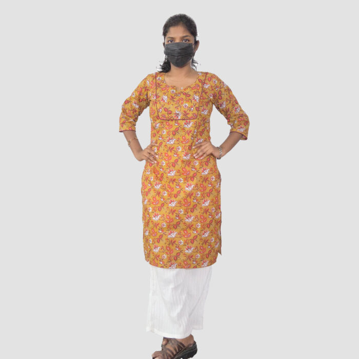 Square Piping Design-Orange